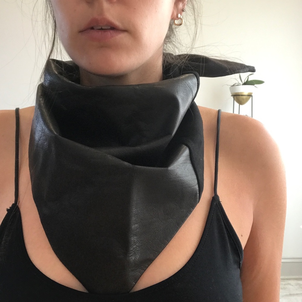 Leather and Suede Bandana